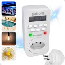 Timer Temporizador Digital Bivolt Liga Desliga Automático