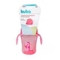 Copo de Treinamento com Alça Removível Rosa - Buba