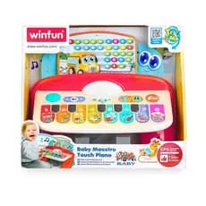 Brinquedo Educativo Meu Pianinho Eletrônico com Som e Luz