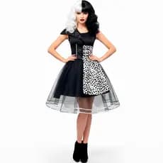 Fantasia Cruella De Vil Adulta de Halloween