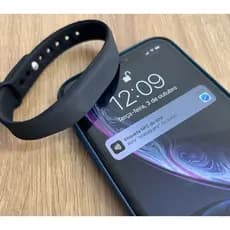 Pulseira Cartão de Visita Digital Personalizavel Com Tecnologia Nfc