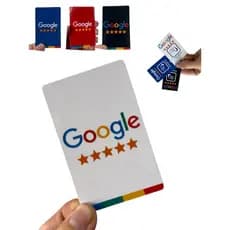 Cartão De Avaliação Google C/ Tecnologia Nfc - Unidade