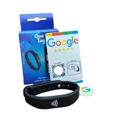 Kit Avaliação Google Com Nfc Qrcode, Cartão, Pulseira E Tag