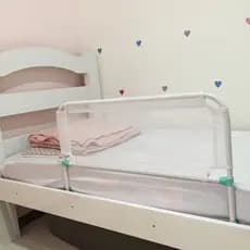 Grade De Cama Com Tela De Segurança Bebês