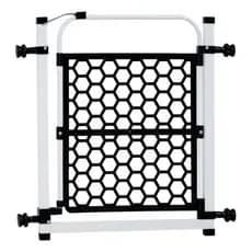 Portão Compacto Para Ambiente Doméstico 78cm Á 83cm Pets Preto