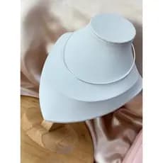 Choker Aro Folheada a Prata e Ouro Antialergica Aço com extensor