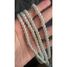 Colar Gargantilha Choker perolas , perolada Unissex tendencia Masculino e Feminino