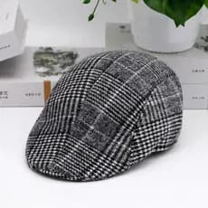Boina Masculina Italiana Chapéu Outono Inverno Shelby Peaky