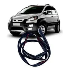 Guarnição Acabamento Moldura Paralama Fiat Idea 2011 A 2016