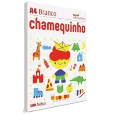 Chamequinho Papel A4, 75 g, 100 Folhas, Branco Sulfite- CHAMEX