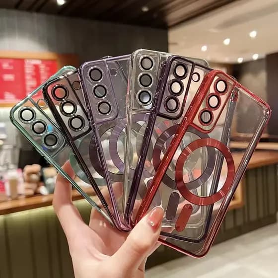 Capa Capinha Para Samsung A05 A05S A06 A07 A14 A16 A17 A34 A35 A54 A55 A56 Silicone Premium MagSafe