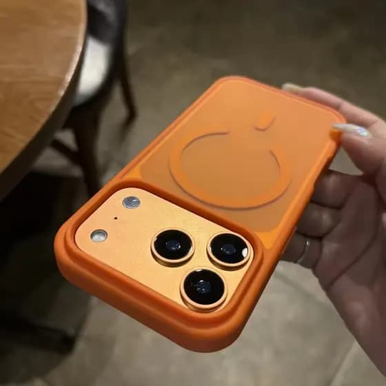 Capa Capinha Para iPhone 17  Colorida Space Premium Com MagSafe