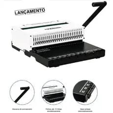 Encadernador Perfurador para encadernação Wire--o Menno