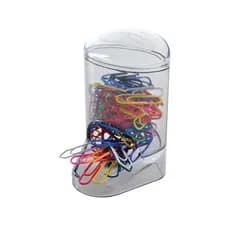 Porta clipes com imã - clipeteira magnética - organizador de clips