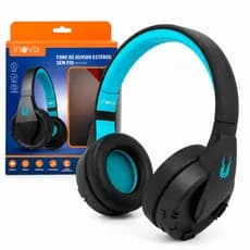 fone Headphone Bluetooth Sem Fio Inova KV-6708 Original Wireless Gamer Dobrável