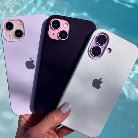 Capa Capinha Case Para Iphone 16 16 Pro 16 Pro Max Silicone Aveludada Premium