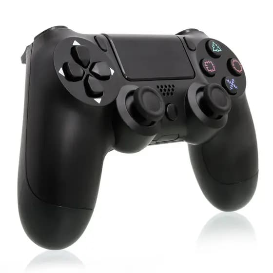 Controle Compatíve Com Consolel Ps4 Pc Notebook Usb Cabo 1,8m Preto Confortável Moderno