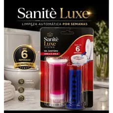 🔥 Sanitè Luxe System Gel Sanitário Caixa Acoplada Até 6 Semanas Limpeza Automática Anti Odor Banheiro Perfuma