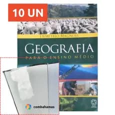 CAPA PRONTA PARA LIVRO DIDÁTICO, 28 X 42,5 CM, CAPA FLEXÍVEL, ATÉ 596 FLS, 10 UN