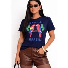 BLUSA BRASIL Algodão