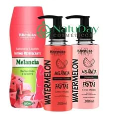 Kit Corporal Frutal Completo (Sabonete & Hidratante Corpo/Rosto + Sabonete Intimo)