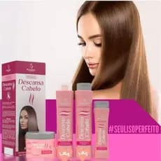 Kit Capilar Descansa Cabelo com 4 Itens Bio Instinto - Cabelos macios, sem volume e hidratados