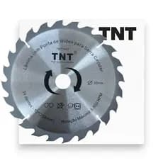 Lâmina Serra Circular TNT 10" 254mm x 30mm x 24 Dentes - Disco Corte Alta Performance P/ Madeira