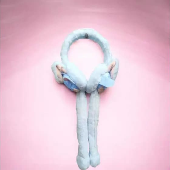 Protetor De Orelha Stitch COM LED  Infantil De Pelúcia Fofo para o Inverno Presente para Crianças