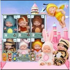 Boneca MINI  Bebe Reborn Recem Nascida Menina