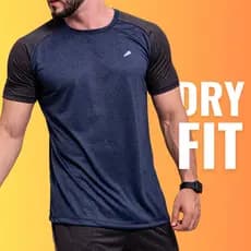 Camisa Masculina Dry Fit Camiseta Manga Curta Masculino Treino Academia Blusa