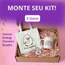 03 produtos MONTE SEU KIT produtos personalizados escolha seu presente