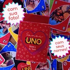 Somos Uno Jogo De Cartas Personalizado Com Fotos Presente Criativo Dia Dos Namorados 64 Cartas Casal