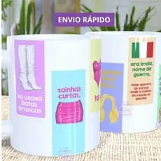 Caneca Meme Ímola "Eu Usava Botas Brancas" - Alta Qualidade 325ml