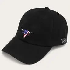 Boné masculino baseball Touro Eua bone preto original Tribos