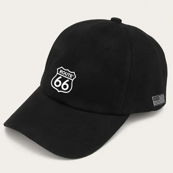 Boné masculino baseball Rota 66 Euabone preto original Tribos