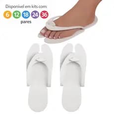 sandália descartável para motel hotel clinica spa chinelo manicure salão de beleza