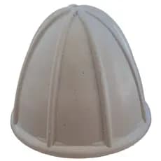 Castanha / Cone P/ Espremedor de Suco de Frutas Industrial Sextavado 10mm Arno / Lucre Antigo Grande Branco
