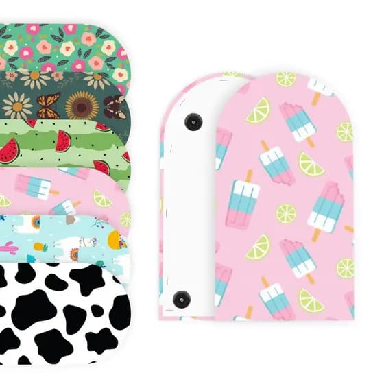 Mini Tábua De Passar Para Patchwork 40x22cm Portátil Estampas Aleatórias - Em Constante Variação