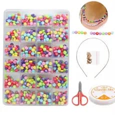 KIT MIÇANGAS COLORIDAS PARA PULSEIRAS CORDOES PERSONALIZADOS 1400 PEÇAS