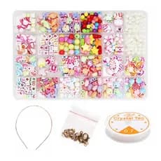 KIT MIÇANGAS COLORIDAS PARA PULSEIRAS CORDOES PERSONALIZADOS 550 PEÇAS