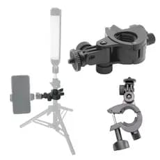 Suporte Abraçadeira p/ Tripé Celular Ring Light Iluminação