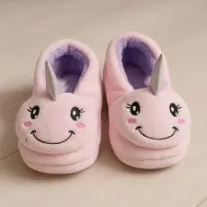 Pantufa Infantil Peluciada Térmica Inverno Várias Cores Luxo
