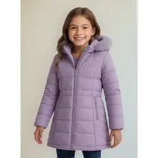 Jaqueta Parka Bobojaco Infantil Zíper Forrada Frio Premium
