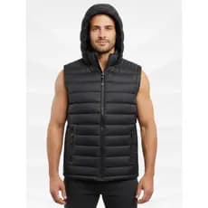 Colete Masculino Puffer Fofinho Casual Confortável Frio Inverno Poliamida