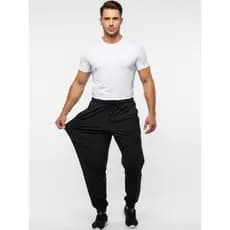 CALÇA MASCULINA POLIAMIDA COM ELÁSTICO ESPORTIVA  ACADEMIA CONFORTÁVEL