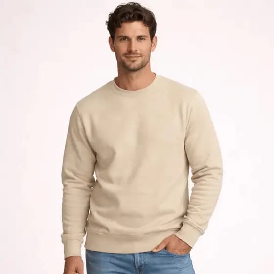 Moletom Masculino Careca 100% Algodão Blusa de Frio