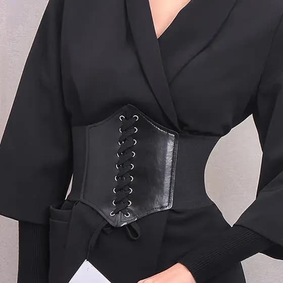 Cinto Espartilho Feminino Largo Elástico Na Cintura Corset BBH-27