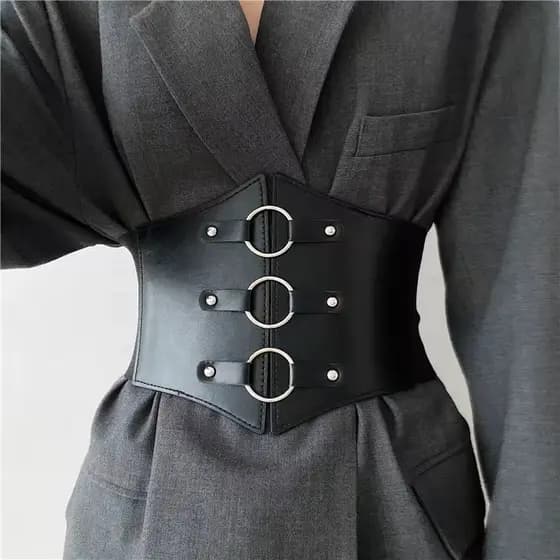 Cinto Espartilho Feminino Largo Elástico Na Cintura Corset