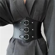 Cinto Espartilho Feminino Largo Elástico Na Cintura Corset