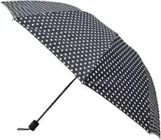 Sombrinha Bolinha Guarda Chuva Prática Grande PRETO